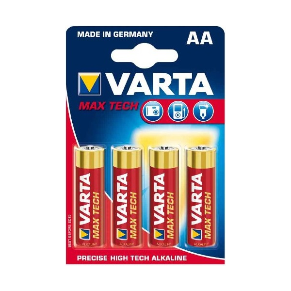 VARTA 4006 PILE format AA, alcaline, 1.5V, pack de 4