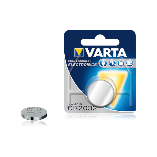 Pile bouton Varta Lithium CR2032