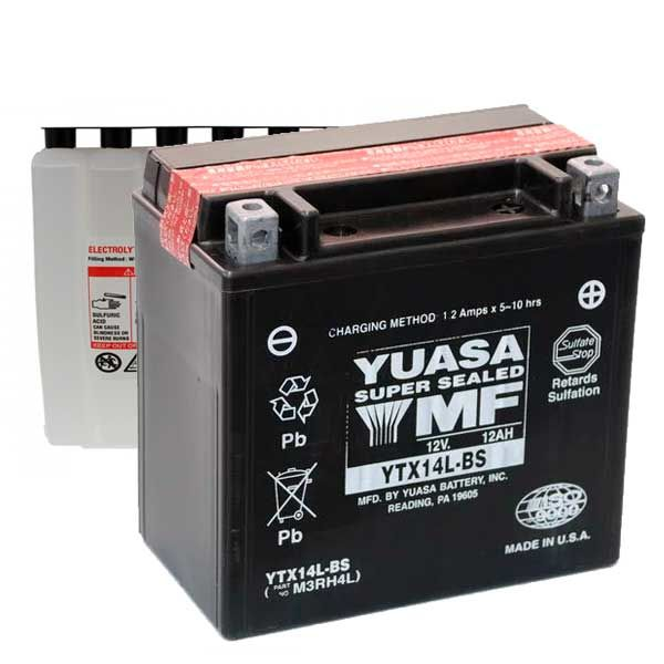 Batterie au plomb étanche Yuasa 12V 12Ah Code commande RS
