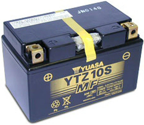 Batterie moto Yuasa 12V 8,6Ah AGM YTZ10S / GTZ10S - Batteries Moto