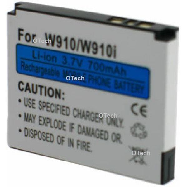 Batterie Sony Ericsson BST-39 Pour Modèle W910I - 3,6V, 920 MAh, Protection Surcharge