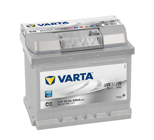 Batterie de démarrage Varta Silver Dynamic L1B C6 12V 52Ah / 520A ...