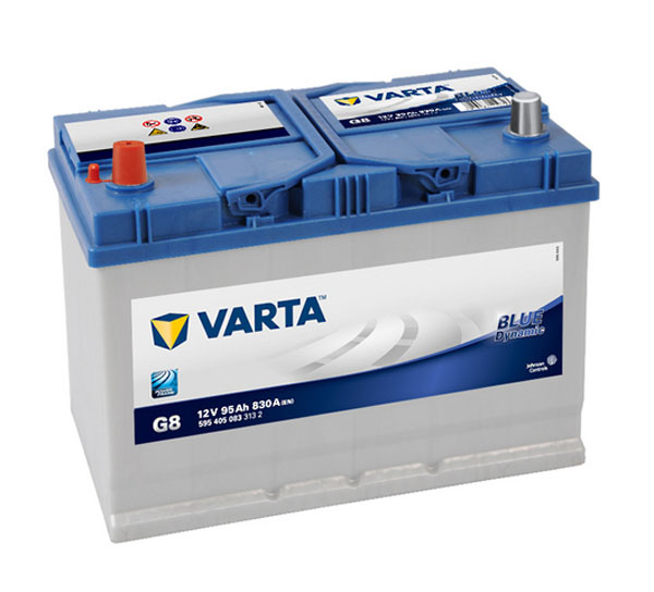 Batterie de démarrage Varta Blue Dynamic M11 G8 12V 95Ah / 830A