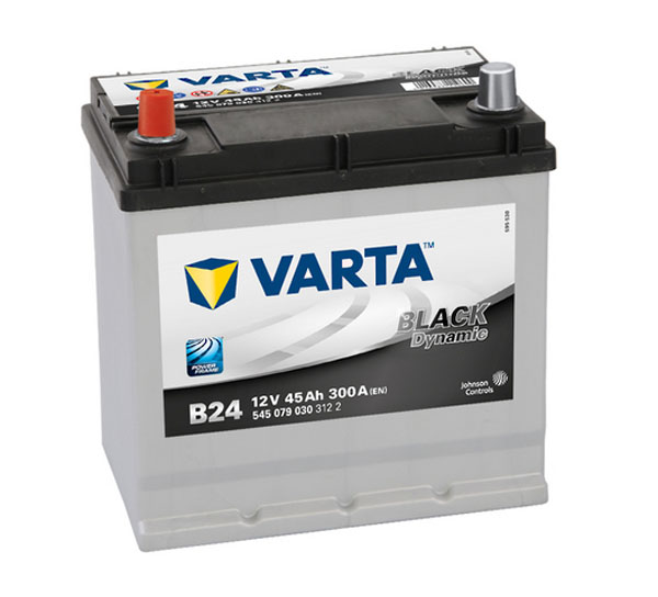 Batterie de démarrage Varta Black Dynamic E2 B24 12V 45Ah / 300A