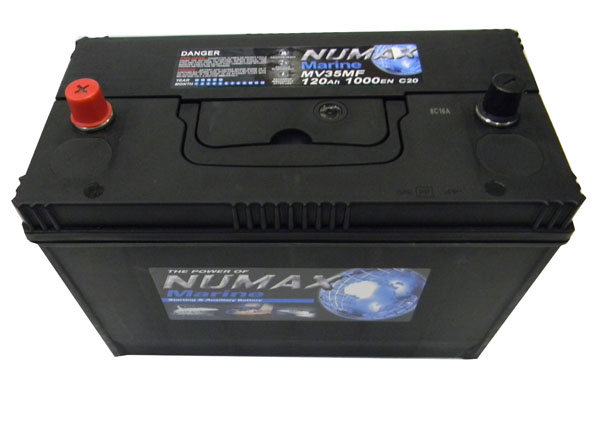 Batterie de démarrage Loisirs/Camping-cars Numax Marine LB3 MVL3MF