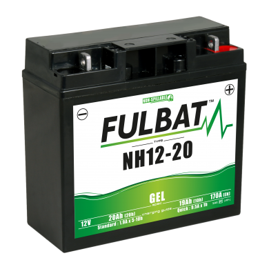 Batterie NH1220 12V 20Ah étanche GEL - Batterie de moto