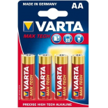 Blister 4 Piles LR6 - AA - VARTA - High Energy/ Longlife - UM3