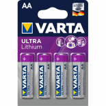 LR6/AA - PILE LITHIUM VARTA 1.5V BLISTER DE 4