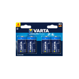 LR20/D - VARTA LONG LIFE POWER ALCALINE - BLISTER DE 4