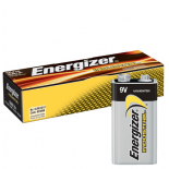 Boite de 12 piles 9V Energizer industrial EN522