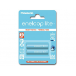 2 batteries de téléphone PANASONIC Eneloop Lite AAA NI-MH 1,2V 600mAh