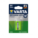 Piles rechargeables 9V 200mAH VARTA