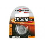 5 piles lithium Ansmann CR2016