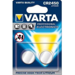 2 piles lithium Varta CR2450