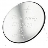 Pile bouton lithium blister CR2012 PANASONIC 3V 55mAh