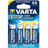 LR6/AA -VARTA LONG LIFE POWER ALCALINE - BLISTER DE 4