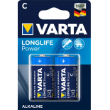 LR14/C - VARTA LONGLIFE POWER ALCALINE - BLISTER DE 2