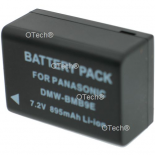 Batterie photo numerique pour PANASONIC DMW-BMB9E 7.2V Li-ion 895mAh