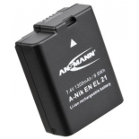 Batterie photo numerique type Nikon EN-EL21 Li-ion 7.4V 1300mAh