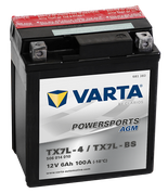 Batterie Quad VARTA  Powersports AGM  TX7L-4
TX7L-BS - 12V 6Ah 100A