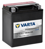 Batterie Quad VARTA  Powersports AGM  TX16-4
TX16-BS - 12V 14Ah 210A