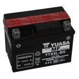 Batterie quad Yuasa YTX4L-BS Etanche 12V / 3Ah