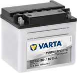 Batterie Quad VARTA  Powersports AGM  Freshpack M7CZ-3D
B7C-A - 12V 8Ah 110A