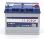 Batterie de démarrage Auto BOSCH S4026 - 12V 70Ah 630A (EN)