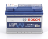 Batterie de démarrage Auto BOSCH S4 EFB S4E08 12V 70Ah 760 A EN - Compatible Start-Stop