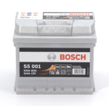 Batterie de démarrage Auto BOSCH S5001 - 12V 52Ah 520A (EN)