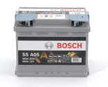 Batterie de démarrage Auto BOSCH S5 AGM S5A05 12V 60Ah 680 A EN - Compatible Start-Stop