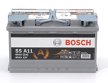 Batterie de démarrage Auto BOSCH S5 AGM S5A11 12V 80Ah 800 A EN - Compatible Start-Stop