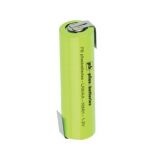 Accu Industriel AA / LR6 Haute temprature 1.2V Ni-Mh 1300mAh avec pattes  souder