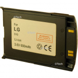 Batterie de tlphone portable pour LG 510W grey Li-ion 500 / 600mAh