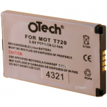 Batterie de tlphone portable pour MOTOROLA T720 Li-ion 500 / 900mAh