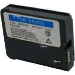 Batterie de téléphone portable pour NEC DB2000 Li-ion 1000 / 1200mAh