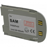 Batterie de téléphone portable pour SAMSUNG P400 Li-ion 800 / 900mAh