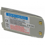 Batterie de téléphone portable pour SAMSUNG R210 / 220 silver Li-ion 800 / 900mAh