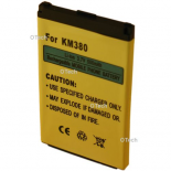 Batterie de téléphone portable pour LG KM380 3.7V Li-Ion 600mAh