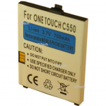 Batterie de tlphone portable pour ALCATEL ONE TOUCH C550 3.7V Li-Ion 700mAh