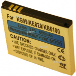 Batterie de téléphone portable pour LG KG99 3.6V Li-Ion 600mAh