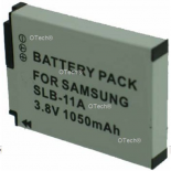 Batterie de téléphone portable pour SAMSUNG SLB-11A 3.8v 1000 / 1100mAh