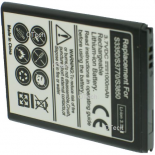 Batterie de téléphone portable pour SAMSUNG S3350 / S3770 3.7V 1000mAh