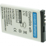 Batterie de téléphone portable pour NOKIA BL-5CT / 5220 3.7V 1000mAh