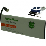 Batterie de téléphone portable pour iPhone 5s 3.7V Li-Lion 1560mAh avec outils