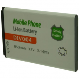 Batt OTech DIV004 3.7V Li-Ion 850mAh