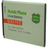 Batterie de tlphone portable pour SAMSUNG G313 3.7V Li-Ion 1300mAh