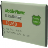Batterie de téléphone portable pour SAMSUNG i8260 3.7V Li-Ion 1650mAh