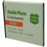 Batterie de téléphone portable pour SAMSUNG G530 3.8V Li-Ion 2400mAh