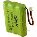 Batterie de téléphone AAA 3.6V 750mAh